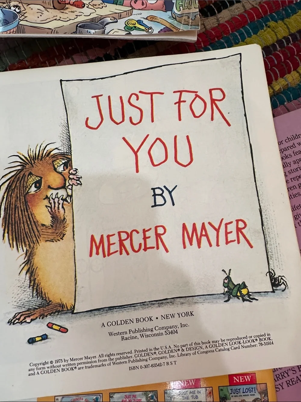 Mercer Mayer Little Critter 9 Book Lot Vintage Golden Books Growing Every Day